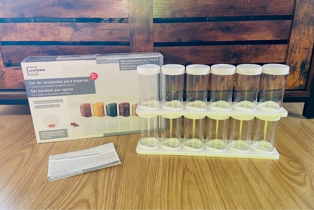 Set de Recipientes Especias - NUEVO