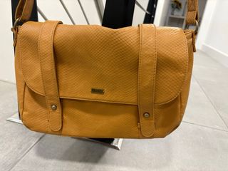 Bolso bandolera ROXY camel