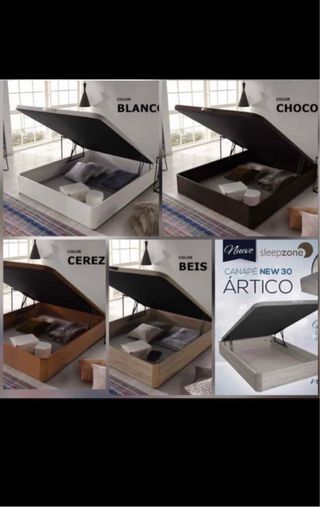 Canapé abatible + colchón