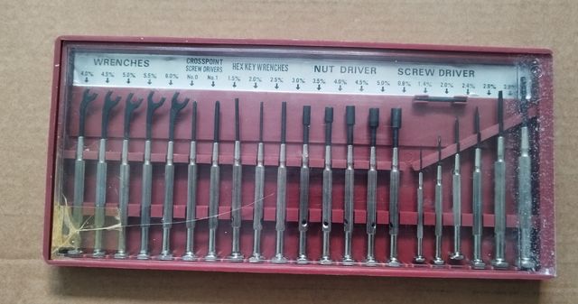 Mini destornilladores (22 unidades)