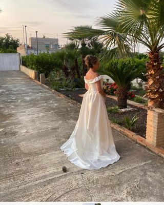 Vestido novia 2025 - Blanco