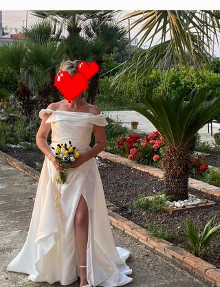 Vestido novia 2025 - Blanco