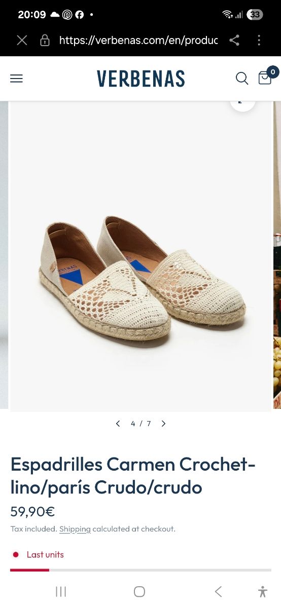 Alpargatas Piel/Zapatillas  Verbenas mujer, 38