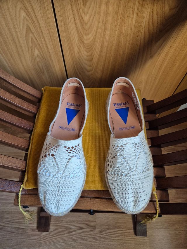 Alpargatas Piel/Zapatillas  Verbenas mujer, 38