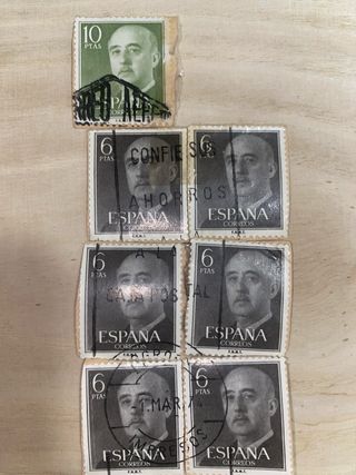 Sellos España Franco: sellos