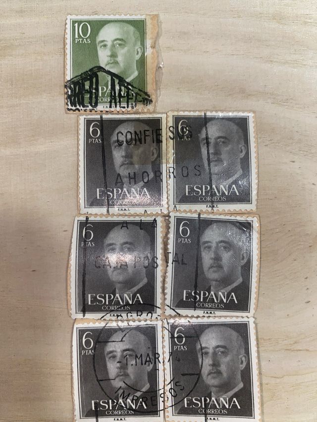 Sellos España Franco: sellos