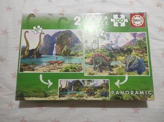 Puzzle Educativo Dinosaurios 100 piezas