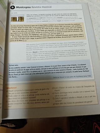 Música II ESO. A prop (CAT)