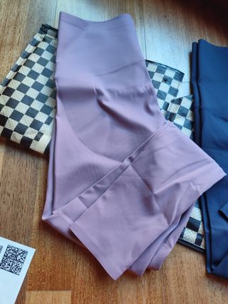 Leggins  deporte XS - Lila y Azul