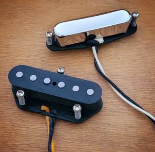 Pastillas Telecaster - Chrome & Negro