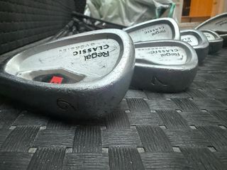 Palos de golf Regal Classic 6, virage 1 y Wilson 2