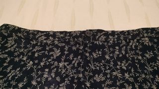 Falda larga estampada 