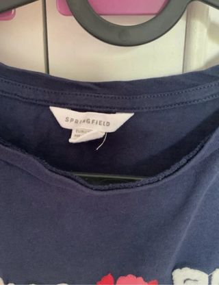 Camiseta flores-MUY FUN