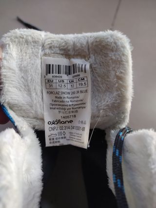 Botas infantiles Quechua talla 31