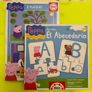 Pack de 2 Puzzles Peppa Pig