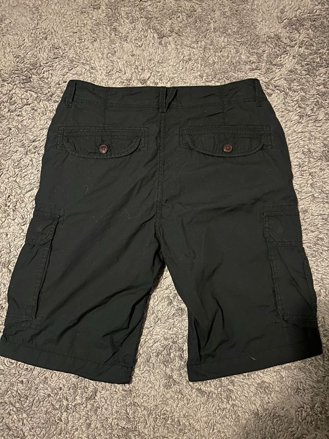 Pantaloncini cargo neri