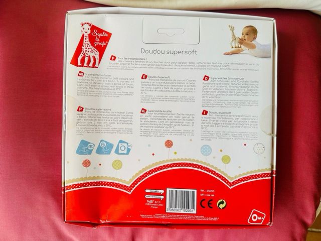 Doudou Sophie la Girafe supersuave