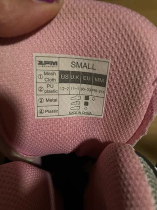Patines en línea niña, talla 30-33