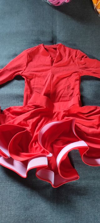 Traje niña baile 110-130cm varios colores