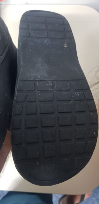 Botas Zara negras 39 - Piel