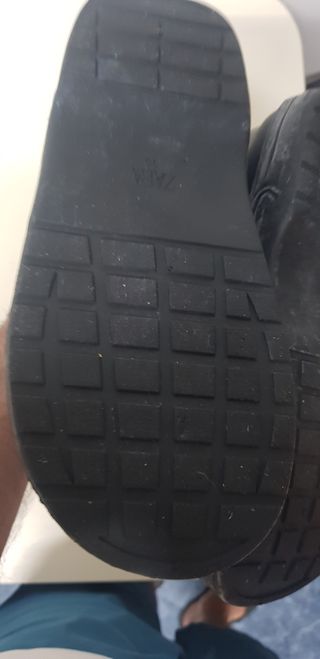 Botas Zara negras 39 - Piel