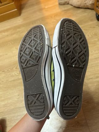 Converse amarillas talla 38-39