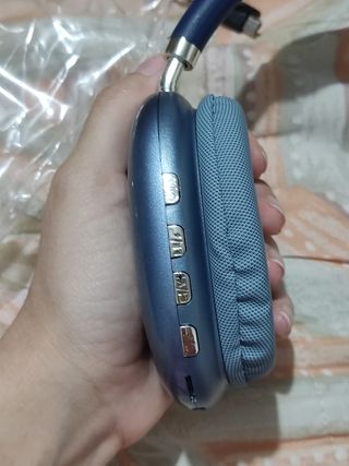 Auscultadores Bluetooth P9 azuis