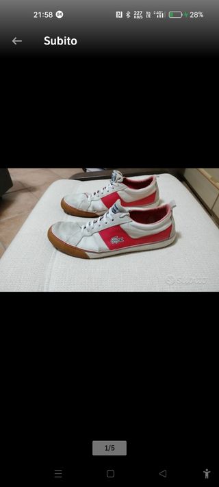 Scarpe Lacoste Uomo Usate 42/43