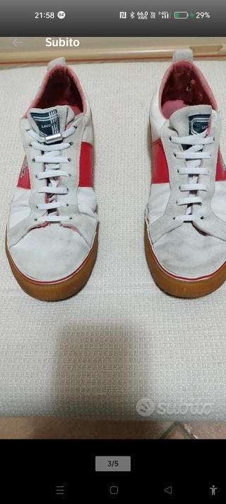 Scarpe Lacoste Uomo Usate 42/43