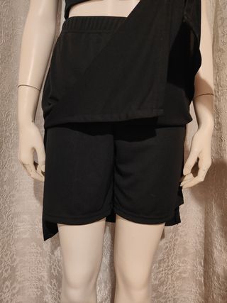 Pantalones cortos bajo falda - negro
