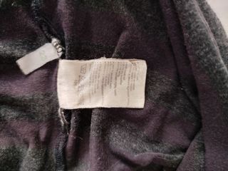 Camiseta Lacoste rayas gris-morado
