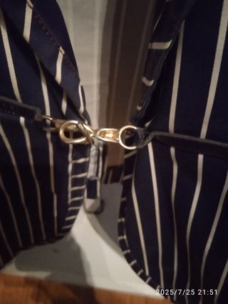 Chaqueta rayas azul-blanco