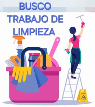 Busco trabajo de limpieza a 10 euros la ora