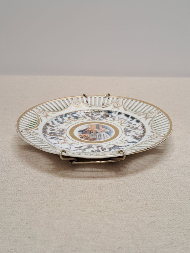 Plato decorativo vintage
