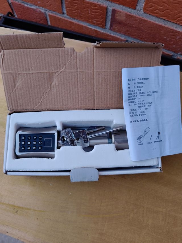 Cerradura digital con teclado - C001B