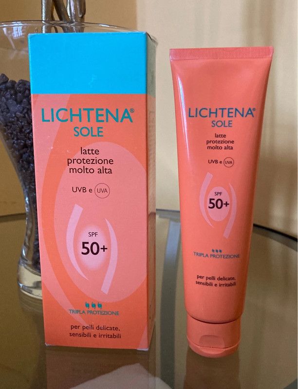 Lichtena Sole Latte SPF50+ protezione alta