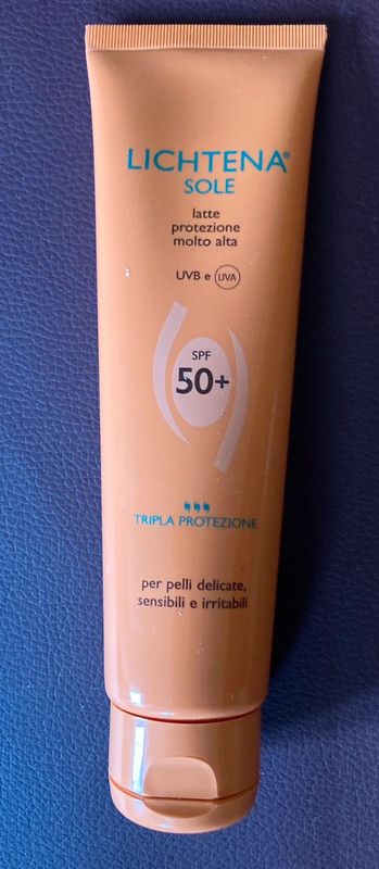Lichtena Sole Latte SPF50+ protezione alta