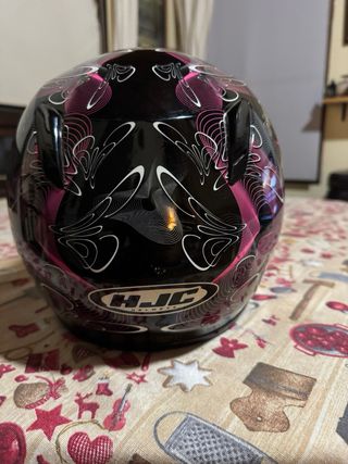 Casco moto hjc niña