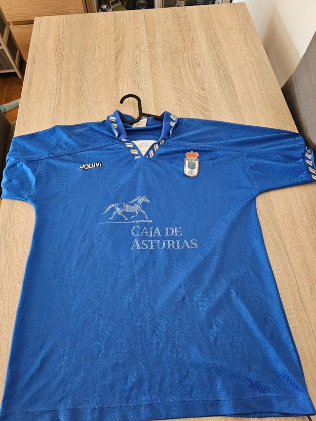 Camiseta Real Oviedo Paulo Bento "Talla S".