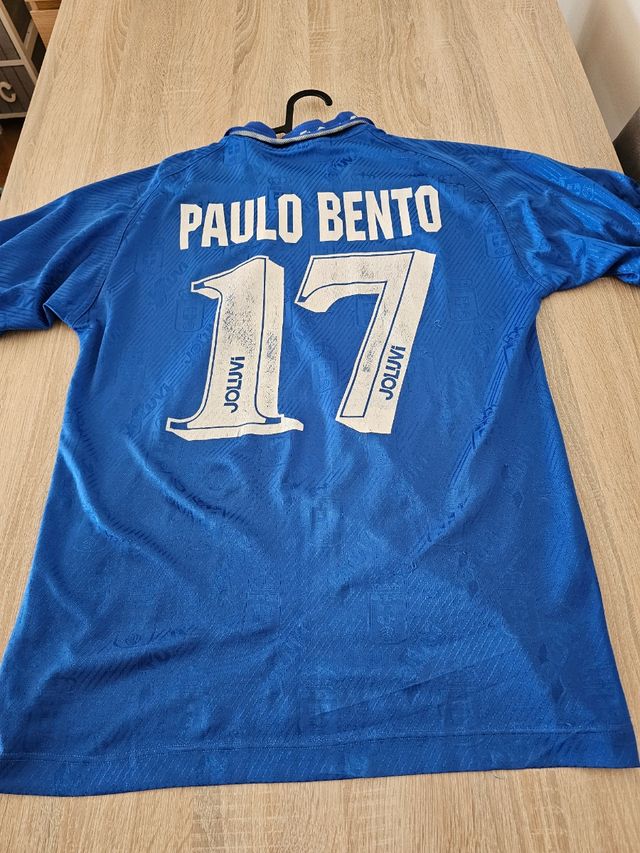 Camiseta Real Oviedo Paulo Bento "Talla S".