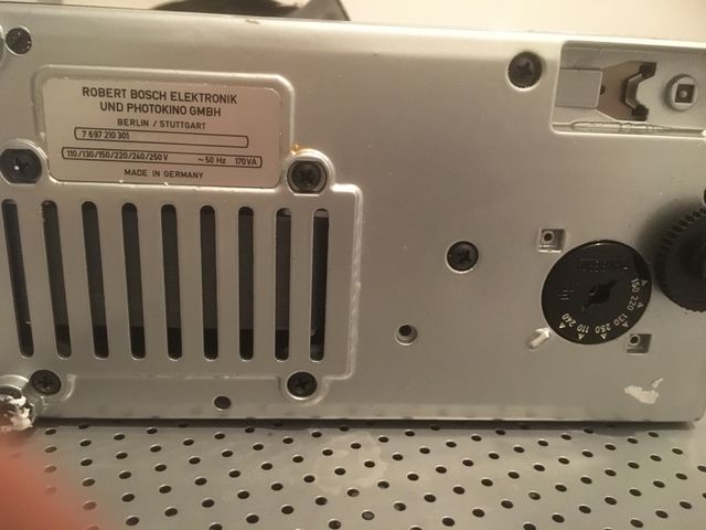 Bauer T1M Super: Proiettore 8mm