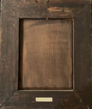 Quadro Madonna con cornice dorata