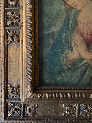 Quadro Madonna con cornice dorata