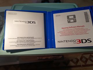 Pokémon Zafiro Alfa Caja y Manuales
