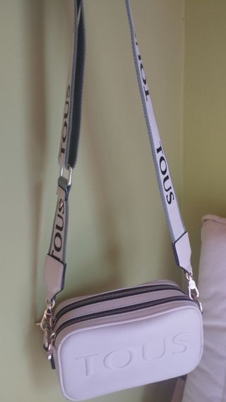 Bolso Tous blanco bandolera