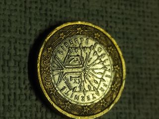 Moneda 1 euro Francia