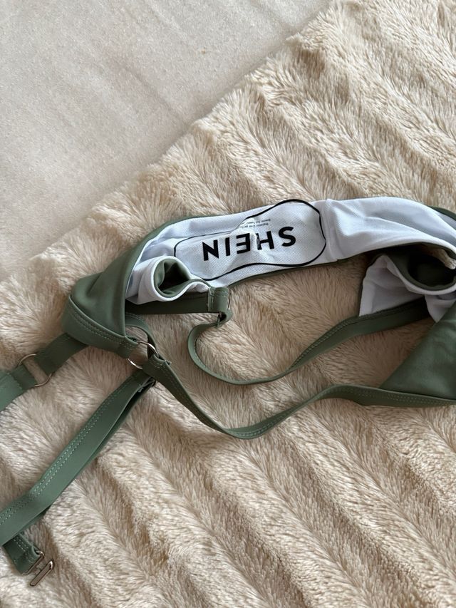 Bikini Triángulo Verde Militar XS