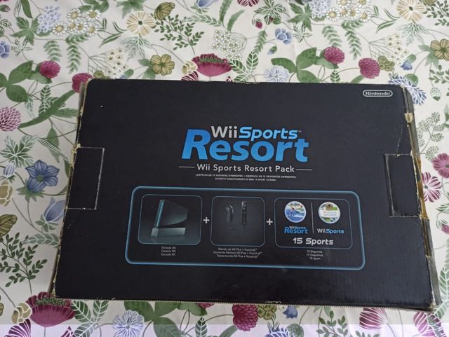 Wifi nero, scatola vuota, istruzioni