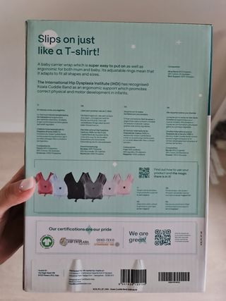 Mochila portabebés Koala Gris