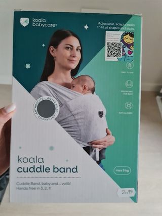 Mochila portabebés Koala Gris